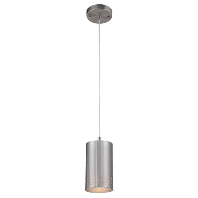 Westinghouse Westinghouse - Phelps One-Light, Base E26 Medium - Brushed Nickel