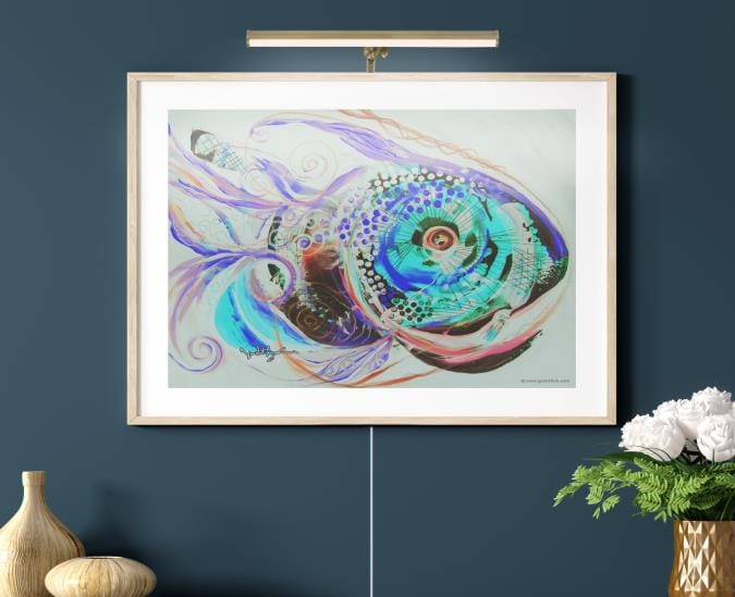 Westinghouse Westinghouse - Picture LED Light, 14 in, Integrated, 3000K, 4W - Antique Brass