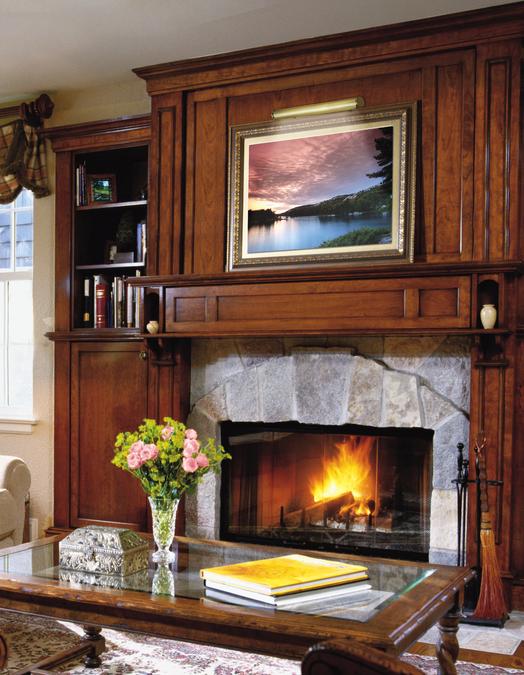 Westinghouse Westinghouse - Picture LED Light, 14", T6 Frost Lamp - Polished Brass