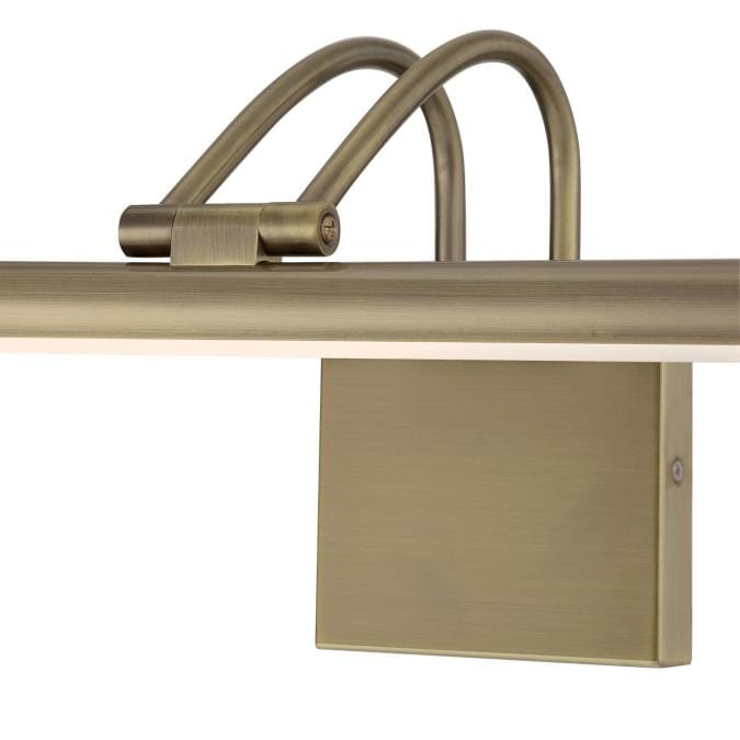 Westinghouse Westinghouse - Picture LED Light, 17 in, Integrated, 3000K, 15W - Antique Brass