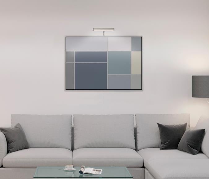 Westinghouse Westinghouse - Picture LED Light, 7 in, Integrated, 3000K, 2W - Brushed Nickel