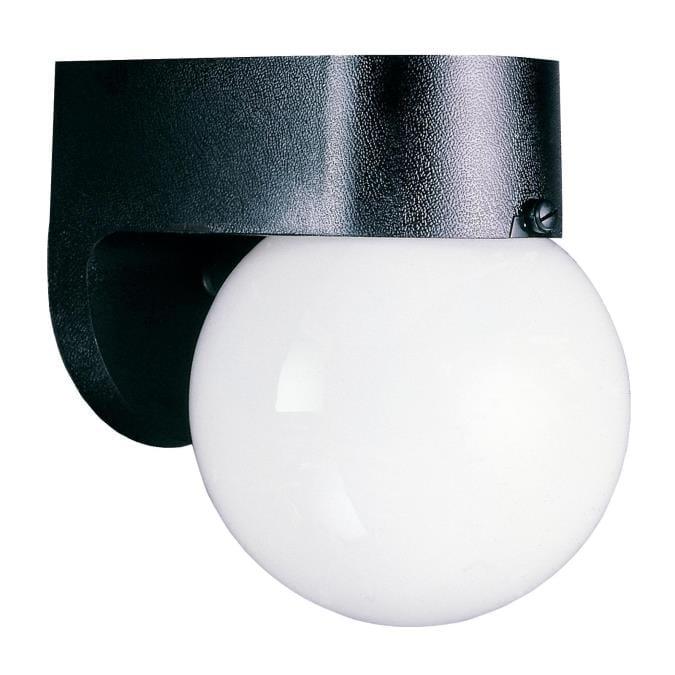 Westinghouse Westinghouse - Polycarbonate Wall Fixture, Base E26 Medium - Black