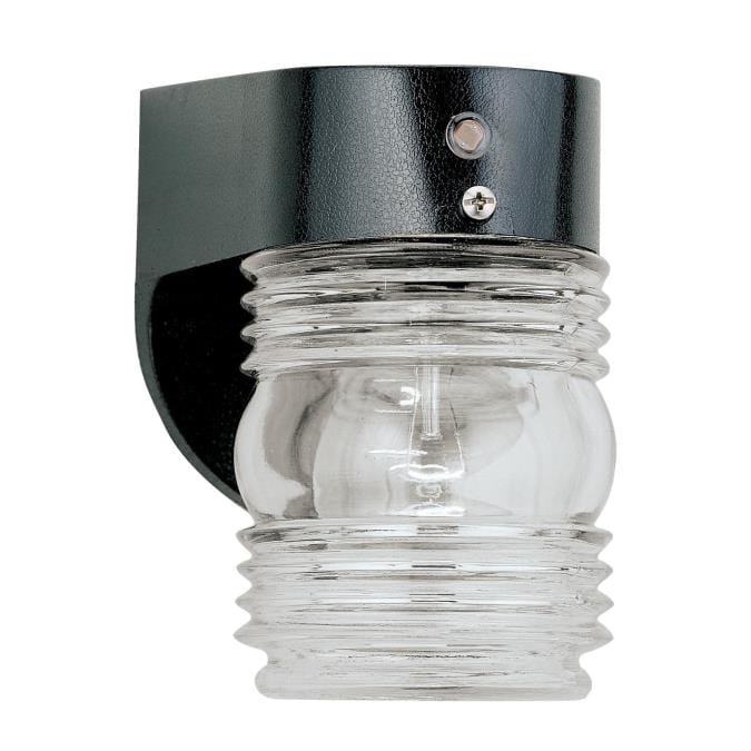 Westinghouse Westinghouse - Polycarbonate Wall Fixture, Dusk to Dawn Sensor, Base E26 Medium - Black