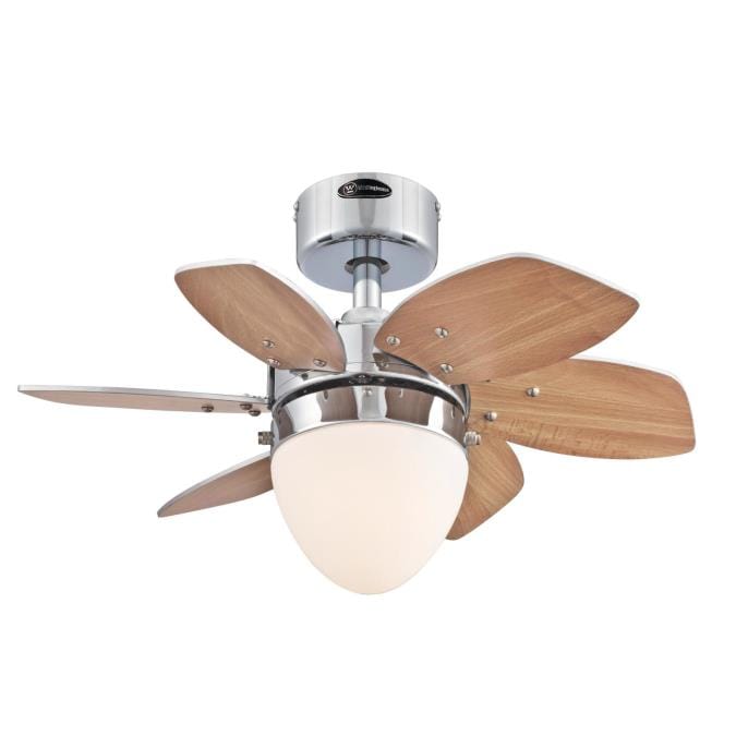 Westinghouse Westinghouse - Quince, 24-Inch, Pull Chain Included, Integrated, 2700K, 4.5W - Chrome Finish