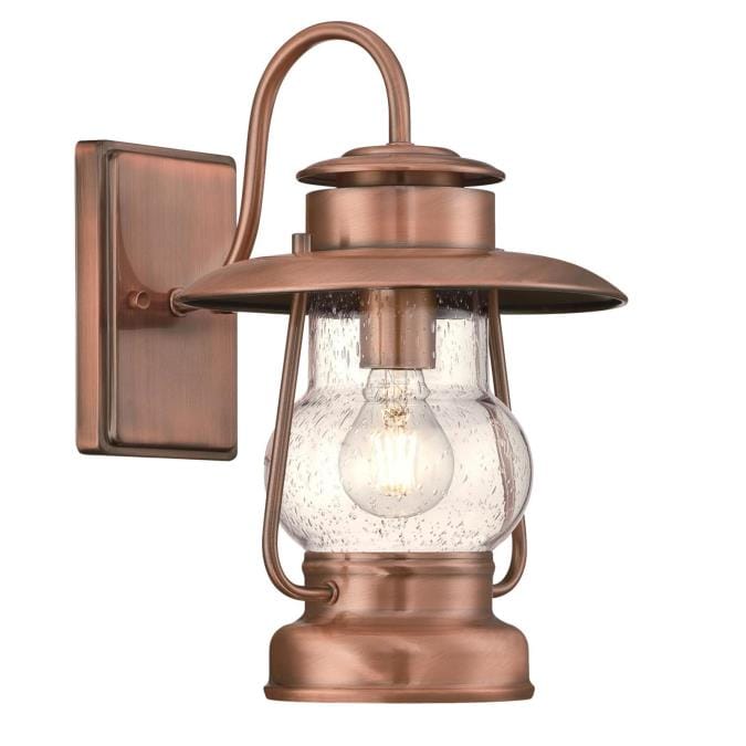 Westinghouse Westinghouse - Santa Fe, Wall Fixture, Base E26 Medium - Washed Copper