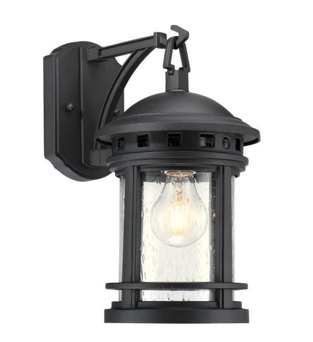 Westinghouse Westinghouse - Sargut, One Light, Base E26 Lamp - Textured Black Finish