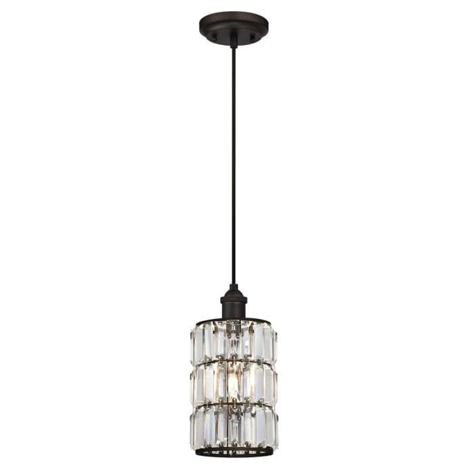 Westinghouse Westinghouse - Sophie Pendant, Base E26 Medium - Oil Rubbed Bronze