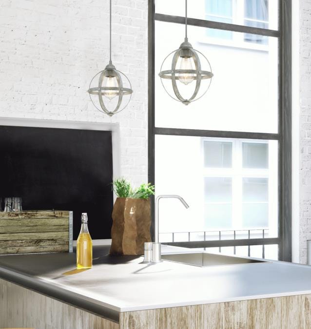 Westinghouse Westinghouse - Stella Mira, Base E26 Medium - Antique Ash