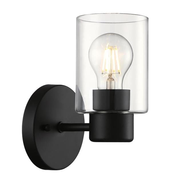 Westinghouse Westinghouse - Sylvestre, One Light, Base E26 Medium - Matte Black