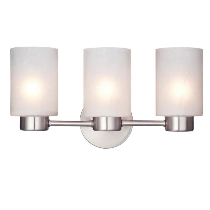 Westinghouse Westinghouse - Sylvestre, Three Light, Base E26 Medium - Brushed Nickel
