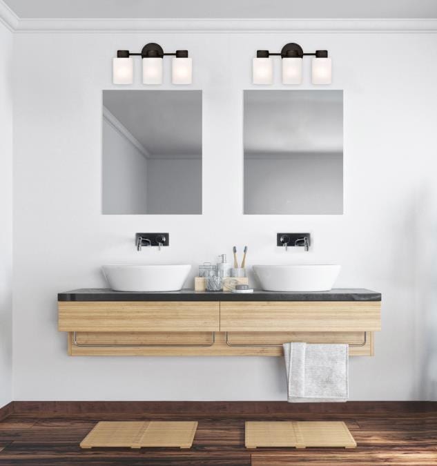 Westinghouse Westinghouse - Sylvestre, Three Light, Base E26 Medium - Oil Rubbed Bronze