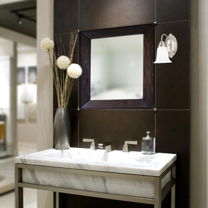 Westinghouse Westinghouse - Trinity, One Light, Base E26 Medium - Brushed Nickel