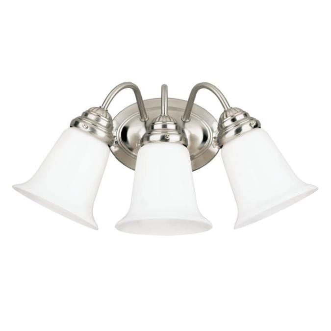 Westinghouse Westinghouse - Trinity, Three Light, Base E26 Medium - Brushed Nickel