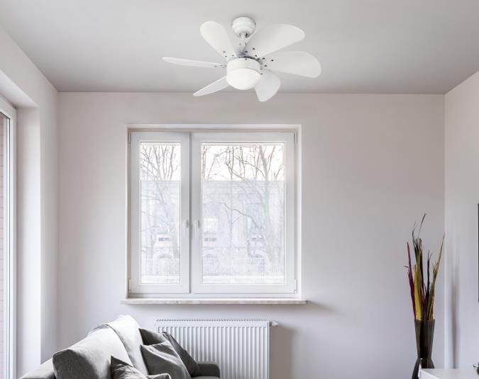 Westinghouse Westinghouse - Turbo Swirl, 30-Inch, Pull Chain Included, Integrated, 2700K, 5.5W - White