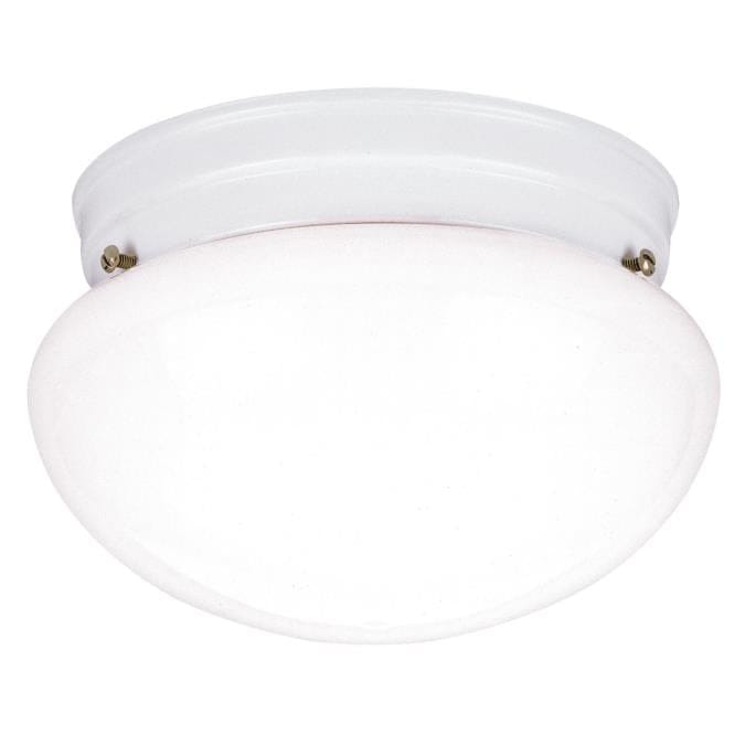 Westinghouse Westinghouse - Two-Light Indoor Flush-Mount, Base E26 Medium - White