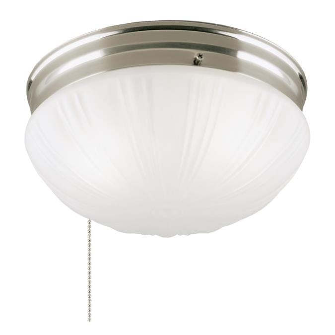 Westinghouse Westinghouse - Two-Light with Pull Light, Base E26 Medium - Brushed Nickel