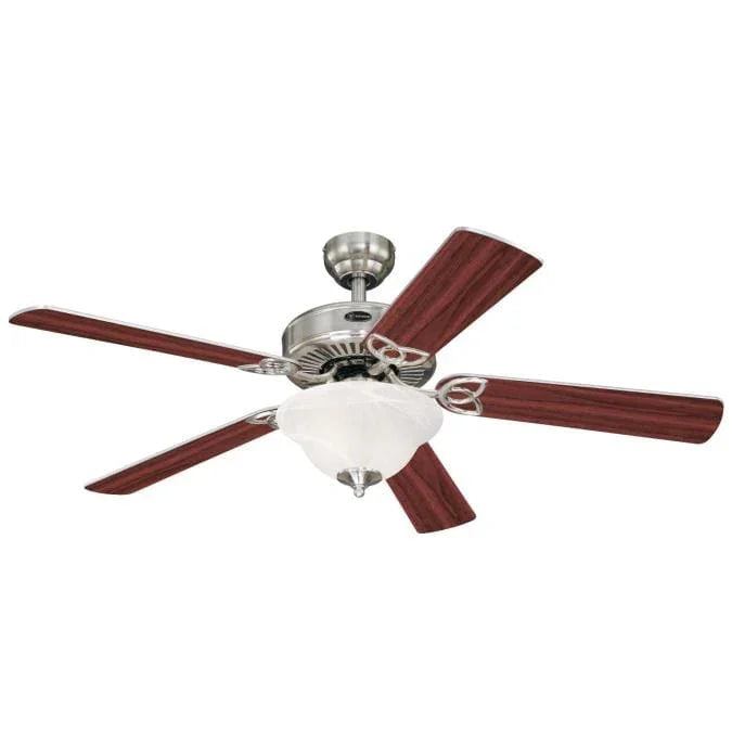 Westinghouse Westinghouse - Vintage II, 52-Inch, Integrated, 3000K, 9.8W - Brushed Nickel