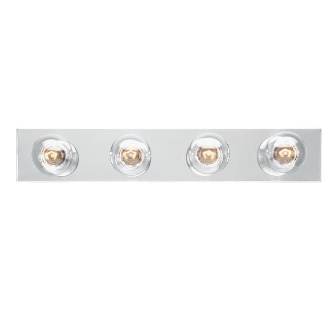 Westinghouse Westinghouse - Wall Fixture, Four Light, Base E26 Medium - Beveled Mirror