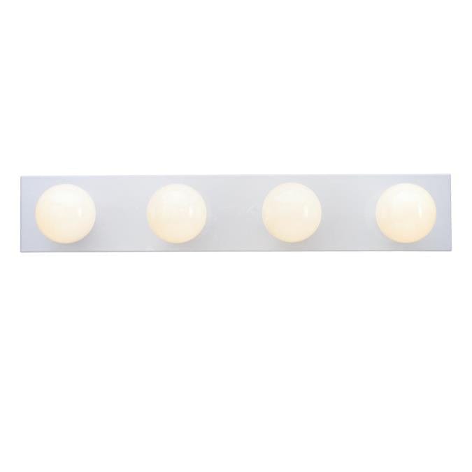 Westinghouse Westinghouse - Wall Fixture, Four Light, Base E26 Medium - White