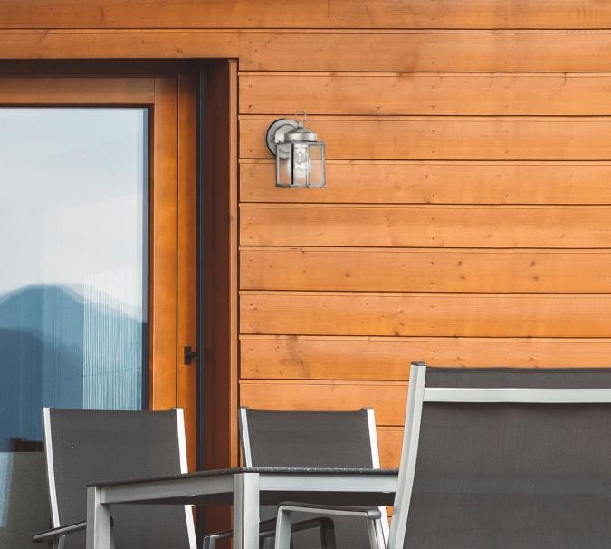 Westinghouse Westinghouse - Wall Fixture, One light, Base E26 Medium - Antique Silver