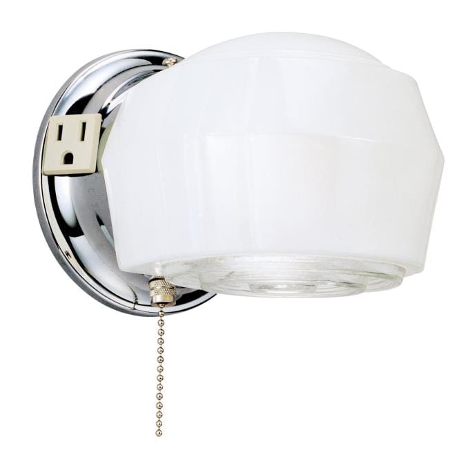 Westinghouse Westinghouse - Wall Fixture, One Light, Base E26 Medium - Chrome Finish
