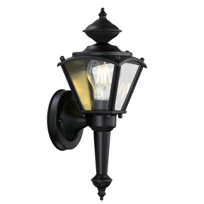 Westinghouse Westinghouse - Wall Fixture, One light, Base E26 Medium - Matte Black
