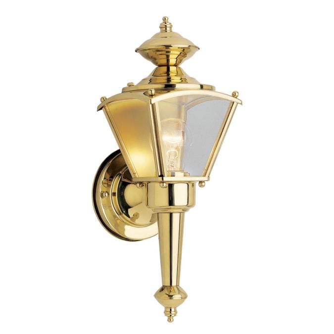 Westinghouse Westinghouse - Wall Fixture, One light, Base E26 Medium - Polished Brass