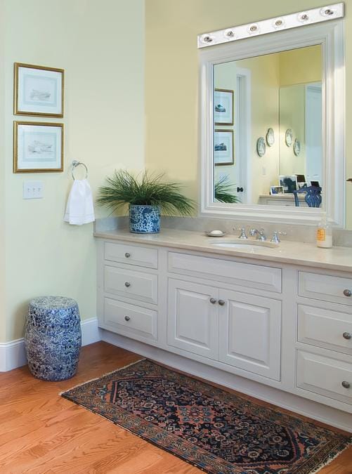 Westinghouse Westinghouse - Wall Fixture, Six Light, Base E26 Medium - Beveled Mirror