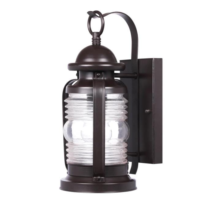 Westinghouse Westinghouse - Weatherby, Wall Fixture, Base E26 Medium - Weathered Bronze