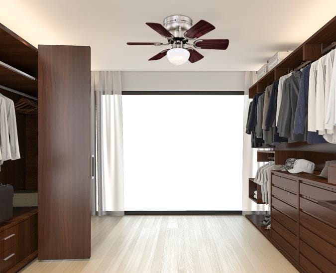 Westinghouse Westinghouse - Wengue, 30-Inch, Pull Chain Included, Integrated, 3000K, 16W - White