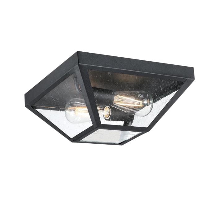 Westinghouse Westinghouse - Wyndham, Wall Fixture, Two light, Base E26 Medium - Textured Black