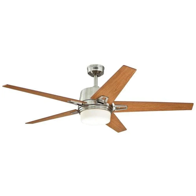 Westinghouse Westinghouse - Zephyr, 56 in, Integrated, 3000K, 8W - Brushed Nickel